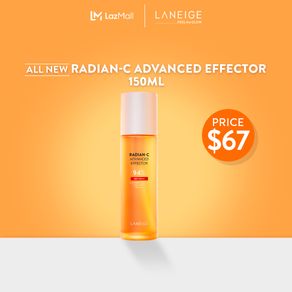 LANEIGE Radian-C Advanced Effector 150mL- Brightening Essence Pore Tightening Toner Dark Spot Corrector - Brightening and Boosting Essence for all Skin Types