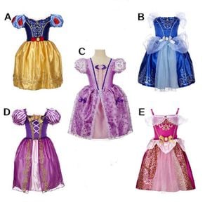 Frozen Snow White Girls Dress Cinderella Toddler Dress Carnaval Costume Kids Easter Party Dress Girls Clothes