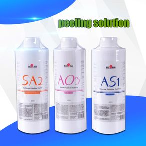 Hot Sale Aqua Peeling Solution AS1 SA2 AO3 Aqua Facial Serum Hydra Dermabrasion Facial Serum For Normal Skin