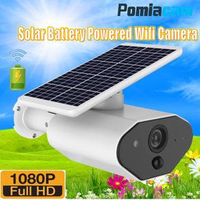 1080P Outdoor Waterproof CCTV Camera WIFI Battery Powered Solar Camera