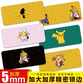 Pikachu Mouse Pad Large Cute Anime Pokémon Thicken Keyboard Pad Pokemon Cartoon Table Mat