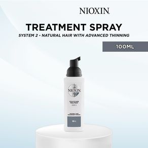 NIOXIN Anti Hair Loss Treatment Spray for Natural Hair with Advanced Thinning 100mL System 2