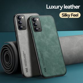 Samsung Galaxy Note20 Note10 Note9 Note 10+ 9 20 Ultra 10 Plus Casing Luxury Fashion Leather Texture Business Phone Case Shockproof Soft Protective Back Cover
