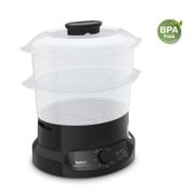 Tefal New Minicompact Steamer 2 Tier 6L VC1398