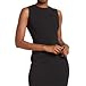 Calvin Klein Women's Sleeveless Fitted Cocktail Sheath Dress, Black, 10