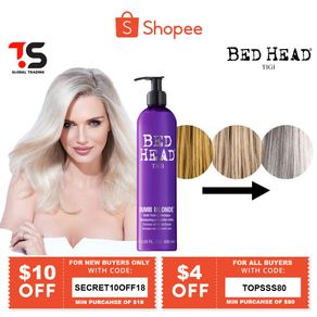 tigi bed head dumb purple toning shampoo 400ml/13.5oz Prices and Specs Singapore | 07/2023 | For As 24.50