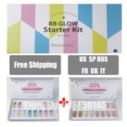 12pcs 8ml Brand BB Cream Glow Serum Ampoule Add Foundation Niacinamide/peptide For Effective Brightening Anti-aging