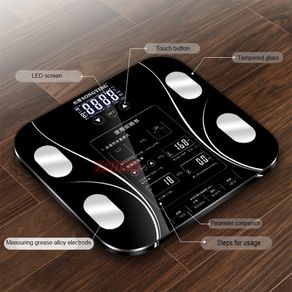 Bathroom Body Fat Scale Digital Human Weight Mi Scales Floor LCD Display Body Index Electronic Smart Weighing Scales New 101.9E