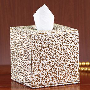 Tissue Box Tissue Paper Case Holder Cover PU Tissue Holder