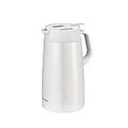 TIGER 1.6L VACUUM INSULATED DOUBLE STAINLESS STEEL HANDY JUG - WHITE (W)