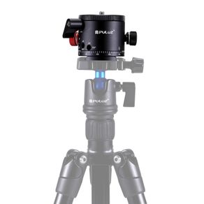 PULUZ Professional 1/4'' Screw Aluminum Alloy Panoramic Indexing Rotator Ball Head for DSLR Camera Tripod Head Adapter