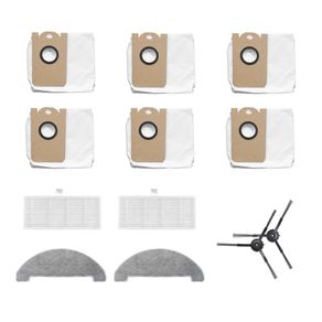☾❍₪Dust Bags Colletion Cleaner Mops Side Brushes Hepa Filter Accessories Parts for XIAOMI VIOMI S9 Robot Vacuum Cleaner