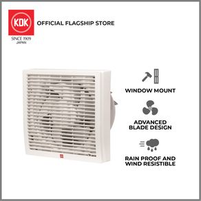 KDK 15WHPCT - Window Mount Ventilating Fan
