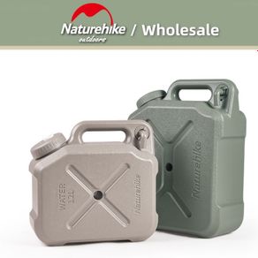 Naturehike Outdoor Camp Portable PE Water Bucket 12L/20L Large Capacity Food Grade Bucket Picnic Thickened Bucket Tap Adjustable