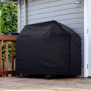 BBQ Cover Weber Heavy Duty BBQ Oven Cover Durable Anti-Dust Square Easy Cleaning [Warner.sg]