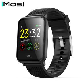 Imosi Q9 Blood Pressure Heart Rate Monitor Smart Watch IP67 Waterproof Sport Fitness Trakcer Watch Men Women Smartwatch