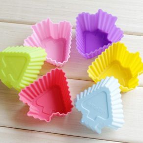 Silicone Muffin Cake Cupcake Cup Cake Mould Case Bakeware Maker Mold Tray Baking Jumbo
