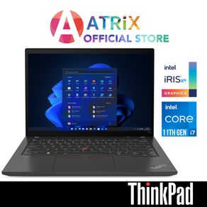 【Same Day Delivery】ThinkPad T14 Gen 2 20W0S237SG | 14" FHD (1920x1080) IPS 300nits Anti-glare | Intel Core i7-1165G7 | Intel Iris Xe Graphics | 16GB RAM | 512GB SSD | Win10 Pro | 3Y Warranty