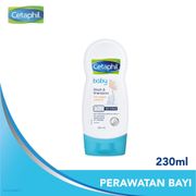 Cetaphil Gentle Baby Wash and Shampoo - 230mL