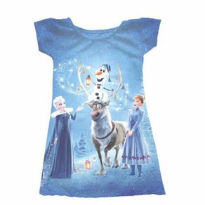 Frozen Children's Dress / scuba Material / frozen / best / frozen Shirt