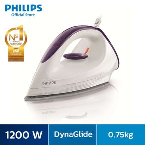 PHILIPS Dry Iron With DynaGlide Sole Plate - GC160/22