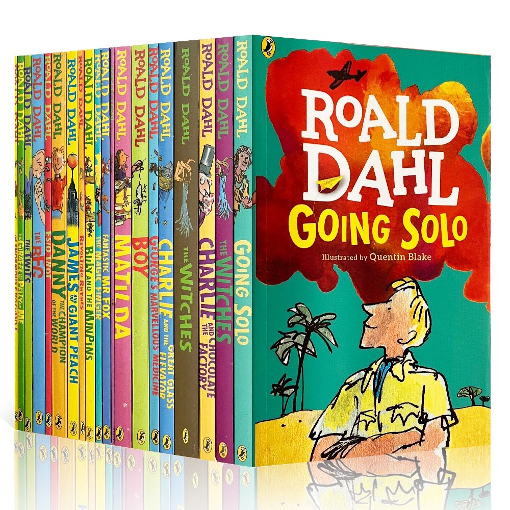 Story Collection Books English  Roald Dahl Books Collection - 15 Books/set  - Aliexpress
