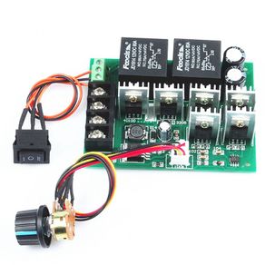 speed controller PWM electronic governor 40A DC 10V-50V 12V / 24V / 36V / 48V Brushed DC motor controller Maximum Power