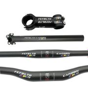 FCFB NEW arrive  carbon MTB Bike Handlebar Bike Set Mountain Bike Handlebar & Stem & Carbon cycling NEXT XXX road bike parts