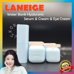 [LANEIGE] Water Bank Hyaluronic Serum 50ml/ Cream For Normal To Dry Skin 50ml/ Eye Cream 25ml