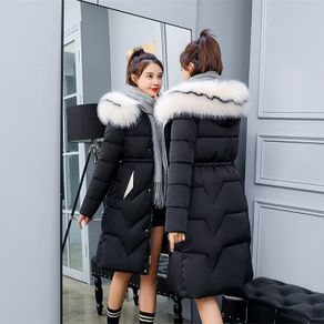 New Arrival Fashion Slim Women Winter Jacket Cotton Padded Warm Thicken ladies  coat