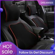 Dream-Travel Memory Foam Car Seat Auto Neck Pillow Headrest Cushion Lumbar Support