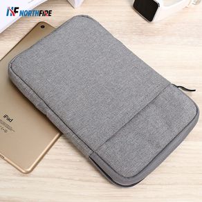 Cotton Shockproof Protective Case Canvas Bag For Apple iPad Mini 1 2 3 4 5 Soft Cloth Tablet Pouch Cover For iPad Mini Liner Bag