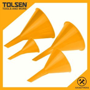 Tolsen 4pcs PE Funnel Set 65228