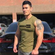 Muscleguys Clothing Fashion Cotton Sleeveless Shirts Workout Tank Top Men Fitness Singlet Bodybuilding Workout Gym Vest