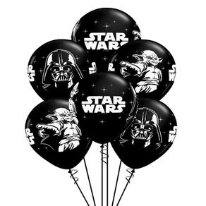 10Pcs/set STAR WARS Latex Balloon R2D2 BB8 Robot Foil Balloon Birthday Party Decoration
