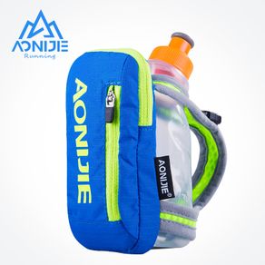 AONIJIE E907 Running Hand-free Hand-held Water Bottle Holder Wrist Storage Bag Hydration Pack Hydra Fuel Flask Marathon Race