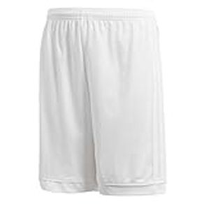 adidas Boys' Squadra 17 AEROREADY Regular Fit Quarter Length Soccer Shorts, White/White, Medium