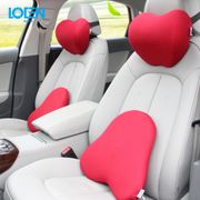 LOEN Car Support Headrest Pillow Neck Waist Lumbar Back Cushion Car Styling Seat Pillow Lumbar Support For Office Home Travel