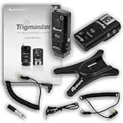 Aputure 2.4 Ghz Trigmaster Radio Remote Flash Trigger and Shutter Cable Release for Sony A100, A200, A300, A350, A500, A550, A560, A580, A700, A850, A900, SLT-A33, A35, A55, A57, A77, Konica Minolta M