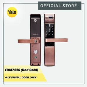 Yale YDM7116 Rose Gold Biometric Digital Door Lock