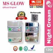 Ms Glow Original Acne Luminous Whitening Ultimate Night Cream Night Cream Skincare Moisturizing Facial BPOM