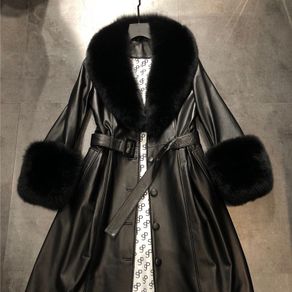 Real fox fur deals coats for womens