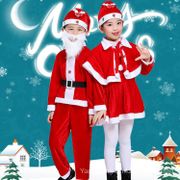 Christmas Children's Clothing Boys and Girls Performance Clothes Christmas Outfit Santa Claus Suits Kindergarten Christmas Clothes