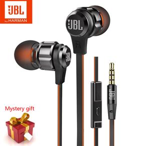 New JBL Original T180A In-Ear Wired Headphones 3.5mm Stereo Pure Bass Sound Earphones Gaming Headset Sports Headphones