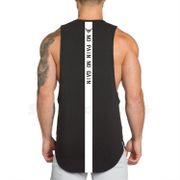 Brand NO PAIN NO GAIN clothing bodybuilding stringer gym tank top men fitness singlet cotton sleeveless shirt muscle vest