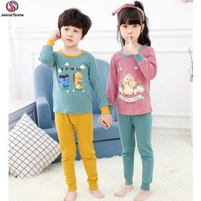 Kids Unicorn Pajamas Girls Pijama Unicornio Pyjamas Cartoon Kids Cotton Pajama Set Kid Pyjama Fille Enfant Cartoon 2-16Y