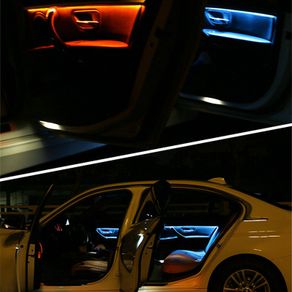 For bmw 5 series f10/f11 2 colors tuning car neon voiture led strip  interior decorative door ambient light - AliExpress