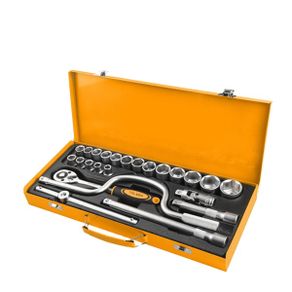Tolsen 24pcs 1/2inch Socket Set 15141 Mechanic Tools