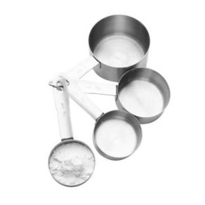 Bella Cuisine Stainless Steel Measuring Cup Set of 4 - Kitchenware Cookware Home Café