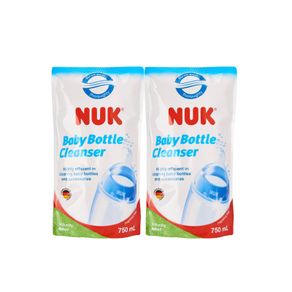 NUK Baby Bottle Cleanser refill 750ml Twin Pack